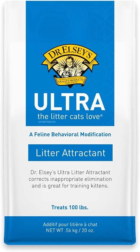 Dr. Elsey's Litter Box Attractant - Ultra Litter Attractant - 20 oz Pouch - Feline Behavior Modification & Training Tool