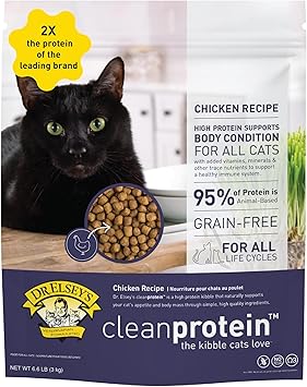 Dr. Elsey's cleanprotein Chicken Cat Kibble 6.6 lb. Bag
