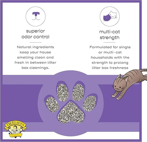 Dr. Elsey's® Clean Tracks Clumping Clay Cat Litter 40 lb. Bag