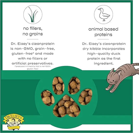 Dr. Elsey's cleanprotein Dry Kibble Duck 6.6 lb Bag
